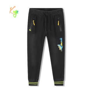 Chlapecké riflové tepláky - kalhoty Kugo CK0932 černé